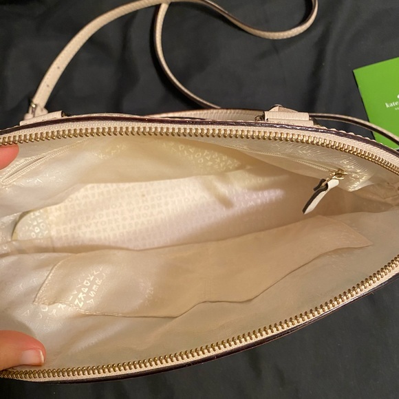 Kate Spade Large Crossbody White/Cream - Picture 4 of 11
